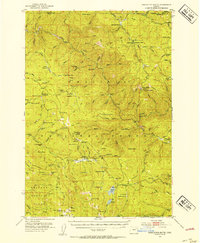 Download a high-resolution, GPS-compatible USGS topo map for Desolation Butte, OR (1954 edition)