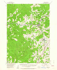 Download a high-resolution, GPS-compatible USGS topo map for Drain, OR (1963 edition)