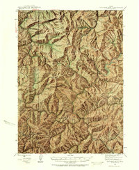 Download a high-resolution, GPS-compatible USGS topo map for Dutchman Butte, OR (1958 edition)
