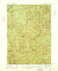 preview thumbnail of historical topo map of Douglas County, OR in 1948