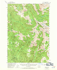 Download a high-resolution, GPS-compatible USGS topo map for Eagle Cap, OR (1971 edition)