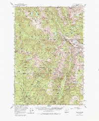 Download a high-resolution, GPS-compatible USGS topo map for Eagle Cap, OR (1980 edition)