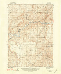 Download a high-resolution, GPS-compatible USGS topo map for Eagle Rock, OR (1948 edition)