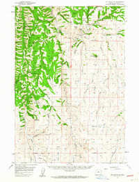 Download a high-resolution, GPS-compatible USGS topo map for Elk Mountain, OR (1963 edition)