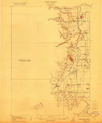 1922 Map of Elmira