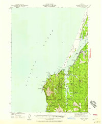 Download a high-resolution, GPS-compatible USGS topo map for Empire, OR (1958 edition)