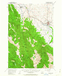 Download a high-resolution, GPS-compatible USGS topo map for Enterprise, OR (1963 edition)