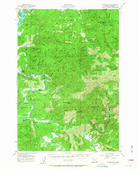preview thumbnail of historical topo map of Lincoln County, OR in 1957