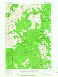 preview thumbnail of historical topo map of Yamhill County, OR in 1955