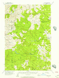 preview thumbnail of historical topo map of Yamhill County, OR in 1955