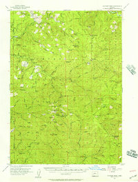 Download a high-resolution, GPS-compatible USGS topo map for Fairview Peak, OR (1957 edition)