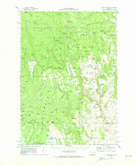Download a high-resolution, GPS-compatible USGS topo map for Flag Prairie, OR (1973 edition)