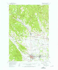 Download a high-resolution, GPS-compatible USGS topo map for Forest Grove, OR (1964 edition)
