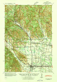 preview thumbnail of historical topo map of Washington County, OR in 1941