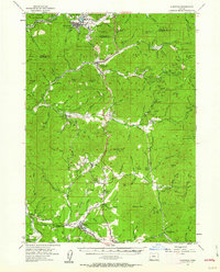 Download a high-resolution, GPS-compatible USGS topo map for Glendale, OR (1963 edition)