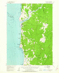 Download a high-resolution, GPS-compatible USGS topo map for Gold Beach, OR (1963 edition)