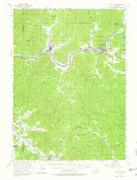 Download a high-resolution, GPS-compatible USGS topo map for Gold Hill, OR (1982 edition)