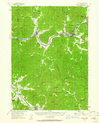 Download a high-resolution, GPS-compatible USGS topo map for Gold Hill, OR (1961 edition)