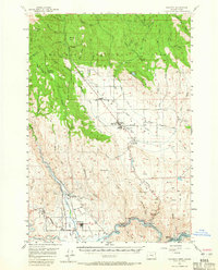 Download a high-resolution, GPS-compatible USGS topo map for Halfway, OR (1965 edition)