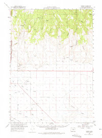 Download a high-resolution, GPS-compatible USGS topo map for Harney, OR (1975 edition)