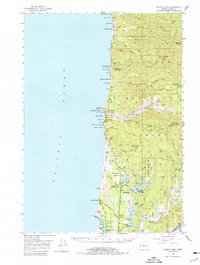 Download a high-resolution, GPS-compatible USGS topo map for Heceta Head, OR (1977 edition)