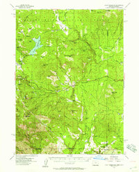 Download a high-resolution, GPS-compatible USGS topo map for Hyatt Reservoir, OR (1957 edition)