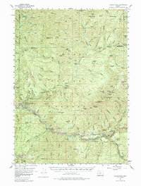 Download a high-resolution, GPS-compatible USGS topo map for Illahee Rock, OR (1985 edition)