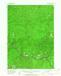 Download a high-resolution, GPS-compatible USGS topo map for Illahee Rock, OR (1964 edition)