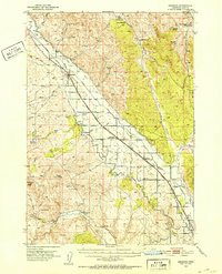 Download a high-resolution, GPS-compatible USGS topo map for Jamieson, OR (1952 edition)