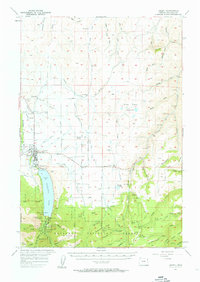 Download a high-resolution, GPS-compatible USGS topo map for Joseph, OR (1957 edition)
