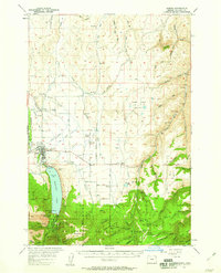 Download a high-resolution, GPS-compatible USGS topo map for Joseph, OR (1958 edition)