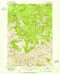Download a high-resolution, GPS-compatible USGS topo map for Kimberly, OR (1955 edition)