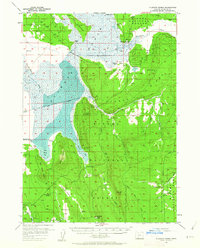 Download a high-resolution, GPS-compatible USGS topo map for Klamath Marsh, OR (1962 edition)