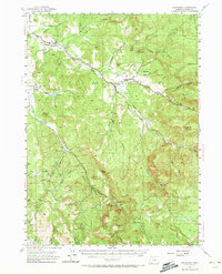 Download a high-resolution, GPS-compatible USGS topo map for Lakecreek, OR (1973 edition)