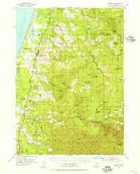 Download a high-resolution, GPS-compatible USGS topo map for Langlois, OR (1956 edition)