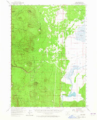 Download a high-resolution, GPS-compatible USGS topo map for Lenz, OR (1965 edition)