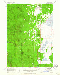 Download a high-resolution, GPS-compatible USGS topo map for Lenz, OR (1960 edition)