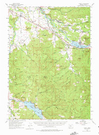 Download a high-resolution, GPS-compatible USGS topo map for Lowell, OR (1975 edition)