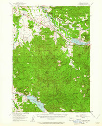 Download a high-resolution, GPS-compatible USGS topo map for Lowell, OR (1961 edition)