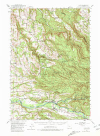 Download a high-resolution, GPS-compatible USGS topo map for Lyons, OR (1981 edition)