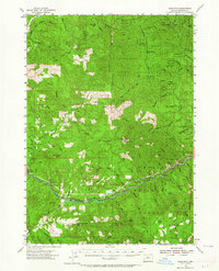 Download a high-resolution, GPS-compatible USGS topo map for Mace Mtn, OR (1964 edition)