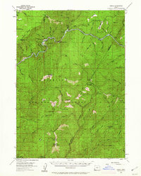 Download a high-resolution, GPS-compatible USGS topo map for Marial, OR (1962 edition)