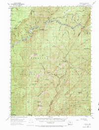 Download a high-resolution, GPS-compatible USGS topo map for Marial, OR (1984 edition)