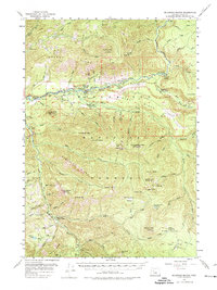 Download a high-resolution, GPS-compatible USGS topo map for Mc Kenzie Bridge, OR (1974 edition)