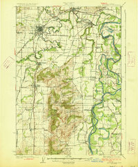 1926 Map of Mc Minnville