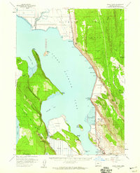 Download a high-resolution, GPS-compatible USGS topo map for Modoc Point, OR (1959 edition)