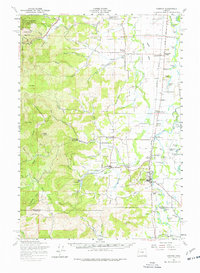 Download a high-resolution, GPS-compatible USGS topo map for Monroe, OR (1977 edition)
