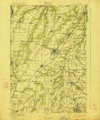 1923 Map of Mount Angel