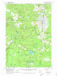 Download a high-resolution, GPS-compatible USGS topo map for Mt Jefferson, OR (1980 edition)