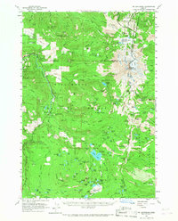 Download a high-resolution, GPS-compatible USGS topo map for Mt Jefferson, OR (1967 edition)